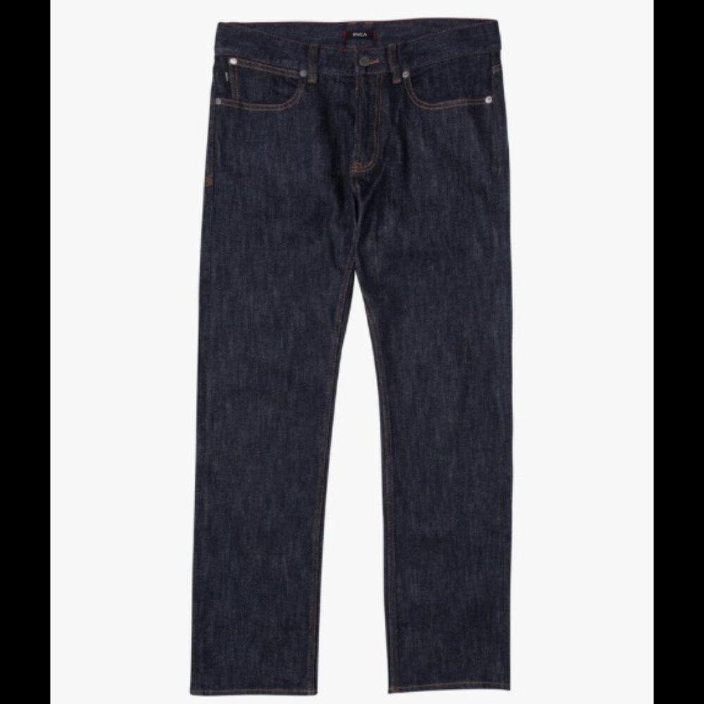 RVCA Weekend Denim Jeans (Dark Indigo, Size 33)